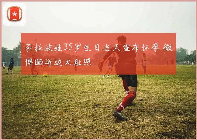 莎拉波娃35岁生日当天宣布怀孕 微博晒海边大肚照