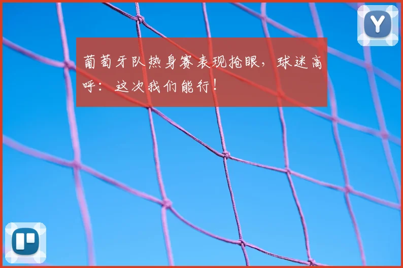葡萄牙队热身赛表现抢眼，球迷高呼：这次我们能行！