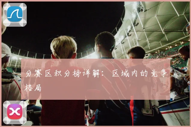 分赛区积分榜详解：区域内的竞争格局
