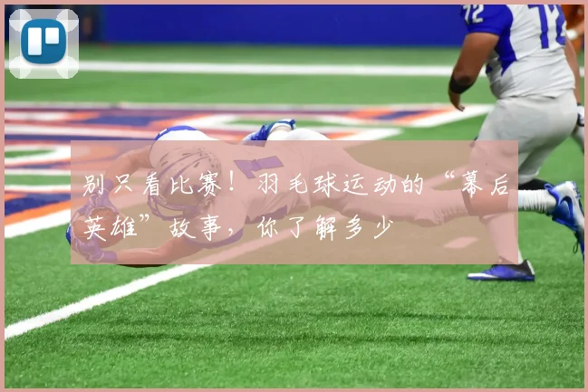 别只看比赛！羽毛球运动的“幕后英雄”故事，你了解多少